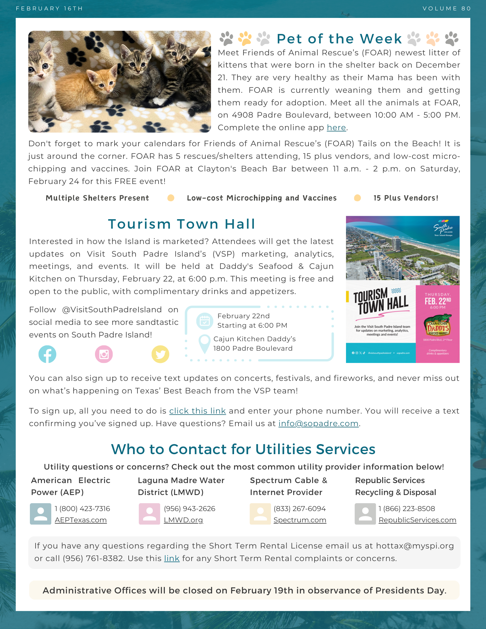 About City GovernmentAbout Our IslandAbout the CommunityStaff